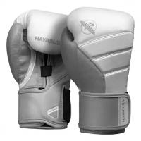 Боксерские Перчатки Hayabusa T3 WHITE/GREY (16 oz, белый/серый)