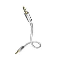 InAkustik Premium MP3 Audio Cable, 3.5 Phone plug, 0.5 m, 004101005