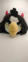 Мягкая игрушка Angry Birds матильда в парике / matilda энгри бердс