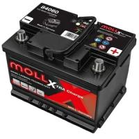 Аккумулятор Moll X-tra Charge 60 Ач 600А низкий