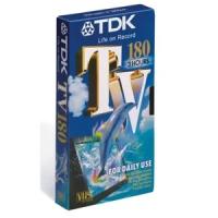 TDK Видеокассета TDK VHS E-180 180 минут