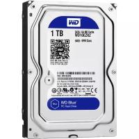 Жесткий диск Western Digital Blue 3.5" 1.0Tb SATA III, 64 Mb, 5400rpm WD10EZRZ