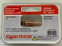 Подлинные Hypertherm электрод 220842 10A 105A плазма 45XP 65 85 105 Hrt 5