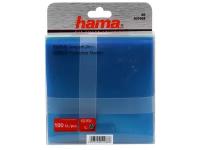 Конверты для CD, пластиковые, разноцветные, 100шт, HAMA H-51068