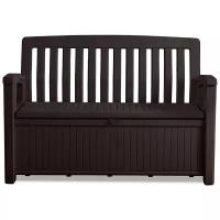 Скамья сундук KETER PATIO BENCH ( 138x63x88), 227л, коричневый