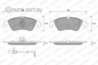 WEEN 1511259 Колодки перед. AUDI A4 8K,B8, A4 Allroad 8KH,B8, A5 8T, Q5 8R, A6 4G,C7,4G, A6 Allroad 4G