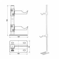 Кронштейн для радиатора напольный Твек .11.8.new (универсальный)