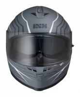 Шлем интеграл IXS HX 1100 2.1 X14075 M91 Cерый/Белый