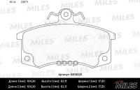 Колодки Тормозные Ваз 2110/2111/2112 Передние С Датчиком Lowmetallic Miles арт. E400025