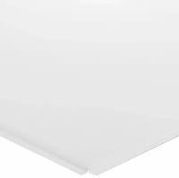 Албес Стандарт кассетный потолок алюминиевый 600х600мм (шт.) кромка Тегуляр 45 / ALBES Standart плита потолочная 600х600мм алюминиевая белая матовая (