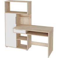Стол письменный Нк-мебель квадро Дуб Сонома/Белый 74260155