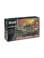 Сборная модель советский танк T-34 76 1940 Revell