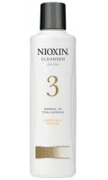 Очищающий шампунь для окрашенных волос с тенденцией к истончению Nioxin Система 3 300 мл