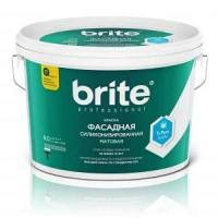 BRITE PROFESSIONAL краска фасадная силиконизированная, база А (9л)