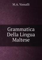 Grammatica Della Lingua Maltese