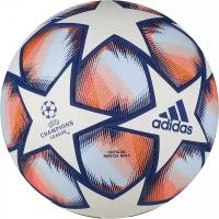 Мяч футбольный Adidas UCL Finale 20 Pro Ball, 5, белый, профессиональный, термосшивка