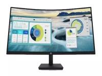 Монитор HP P34hc G4 34 Monitor Curved 3440x1440, 21:9, VA, 250 cd/m2, 3500:1, 5ms, HDMI, USB-C, USB, DisplayPort, Speakers, 50/60 Hz, Black (repl. 6GJ95AA,5DP31AA) [21Y56AA#ABB]