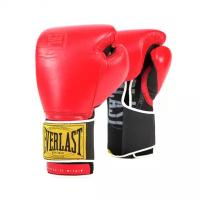 Боксерские перчатки Everlast тренировочные 1910 Classic красные