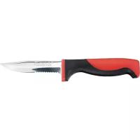 Ножи для пикника и кухонные Нож рыбака "FISHERMANS DREAM" small, 100 мм, двухкомпонентная рукоятка, пластиковые ножны Matrix Kitchen