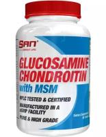 Витамины и БАДы для суставов SAN Glucosamine Chondroitin MSM 90 табл