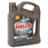 Масло моторное SHELL Helix Ultra 0w40 4л. 550040759