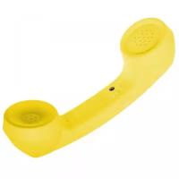 Ретро Bluetooth трубка для смартфона GSMIN Retro (Желтый)