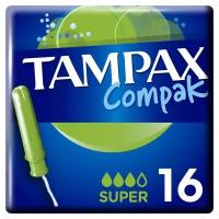 Тампоны «Tampax» Compak Super, с аппликатором 16 шт