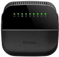 D-Link Роутер беспроводной D-Link DSL-2640U/R1A N150 ADSL2+/VDSL2 черный