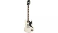 EPIPHONE 1961 Les Paul SG Standard Aged Classic White электрогитара, цвет белый, в комплекте кейс