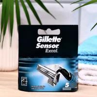 Сменные кассеты для бритья Gillette Sensor Excel, 5 шт