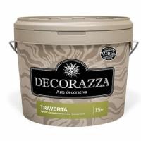 Декоративное покрытие Decorazza Traverta с эффектом травертина 15 кг