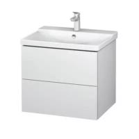 Тумба под раковину Duravit L-Cube LC624401818 белый матовый (620х481х555 мм)