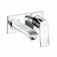 Смеситель для умывальника без донного клапана Hansgrohe Metris 31085000