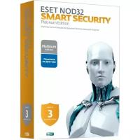 Eset NOD32 Smart Security Platinum Edition - лицензия на 2 года на 3ПК 3 ПК на 2 года