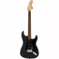 Fender Squier Affinity 2021 Stratocaster HSS Pack LRL Charcoal Frost Metallic Электрогитары