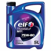 Elf Масло трансмиссионное Elf Tranself NFP 75W-80, 5 л