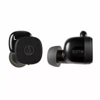 Беспроводные наушники Audio Technica ATH-SQ1TW Black True, черные