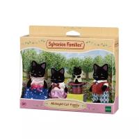 Фигурки Sylvanian Families Семья Черных котов 5530