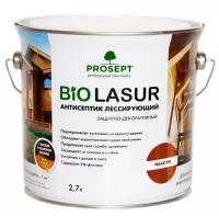 Prosept Bio Lasur, защитно-декоративная лазурь для дерева, 2.7 л Сосна