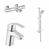 Комплект 3в1 д/ван GROHE GROTHERM 800 124422 (терм-т 34567000+тюльп. 32467002+душ.гарн.27926000)