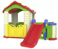Toy Monarch Игровой домик с забором и горкой