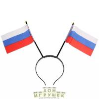 Российские флажки на ободке