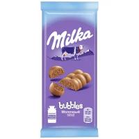 Milka Шоколад Milka Bubbles молочный пористый 80 г 15 шт