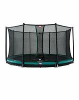 Батут Berg InGround Favorit Green 430 Grey + Safety Net Comfort