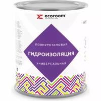 ECOROOM Гидроизоляция полиуретановая универсальная HYDRONEED, серая, 1 кг. 443-1-1