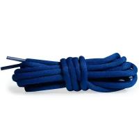Круглые гладкие шнурки 120см - Синий сапфир