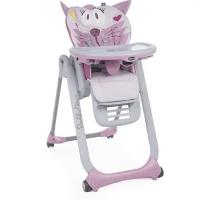 Стульчик для кормления Chicco Polly 2Start Miss Pink