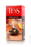 Упаковка 10 штук Чай Tess Orange черный (1,5г х 25)(250 пакетиков с ярл.)