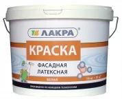 Краска Лакра латексная фасадная белый 40кг