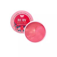 Гидрогелевые патчи для глаз с болгарской розой и рубином KOELF Ruby & Bulgarian Rose Eye Patch